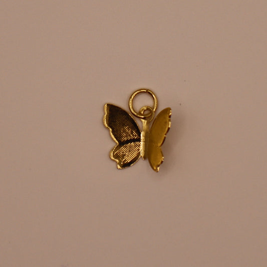 Gold Butterfly Charm