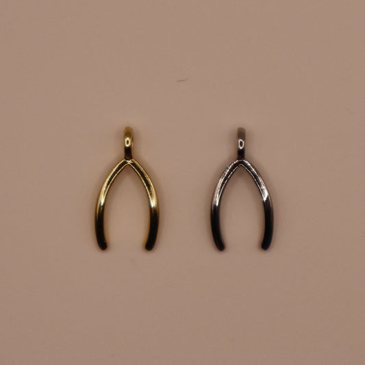 Wishbone Charm