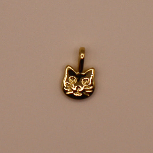 Gold Cat Charm