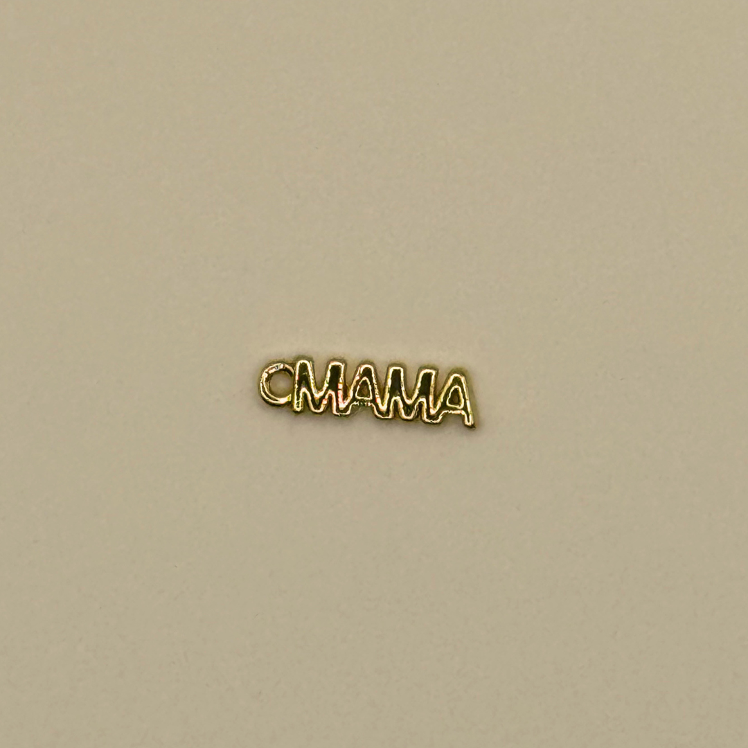 Gold Mama Charm