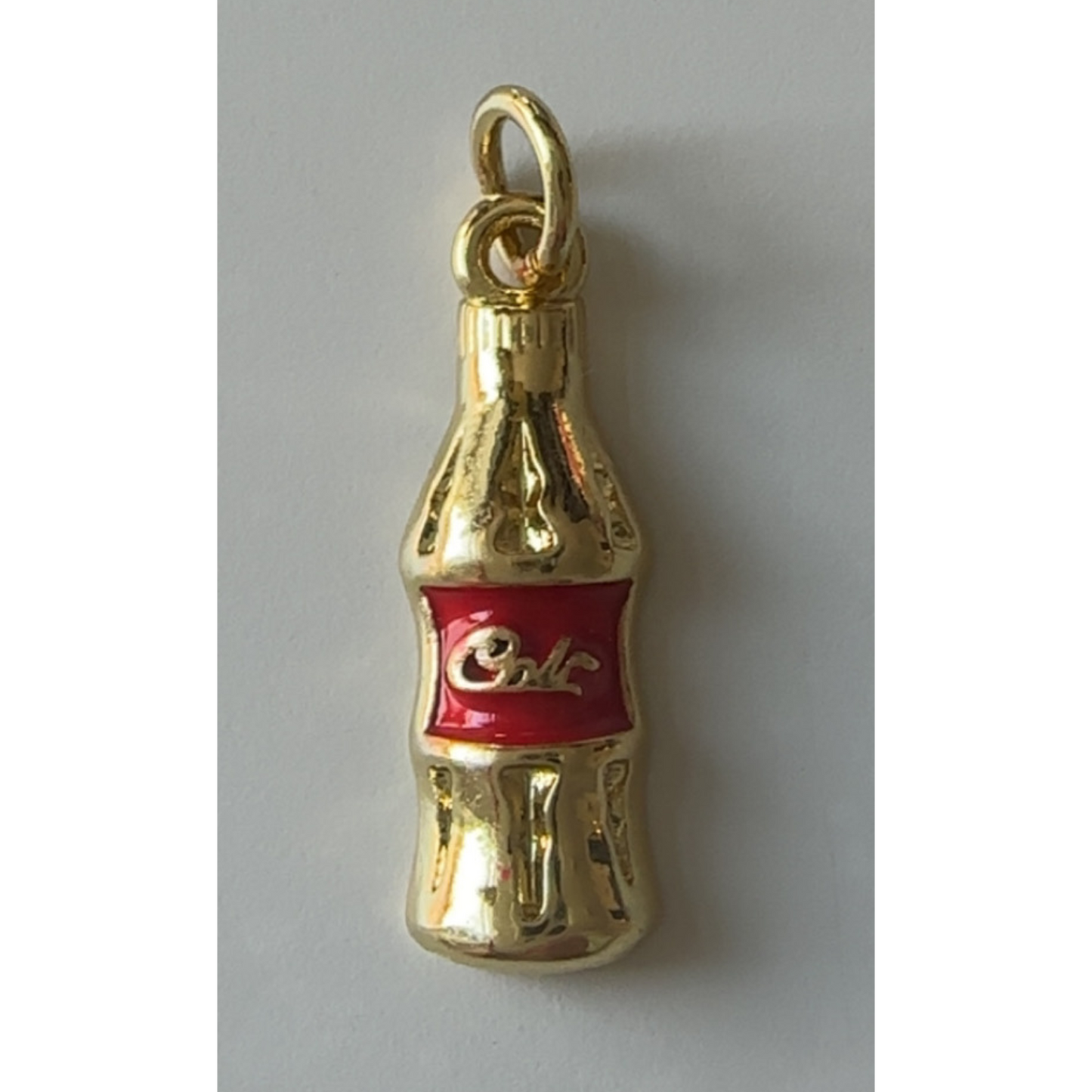 Gold Cola Bottle Charm