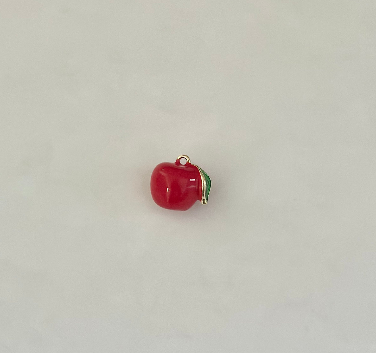 Gold Big Apple Charm