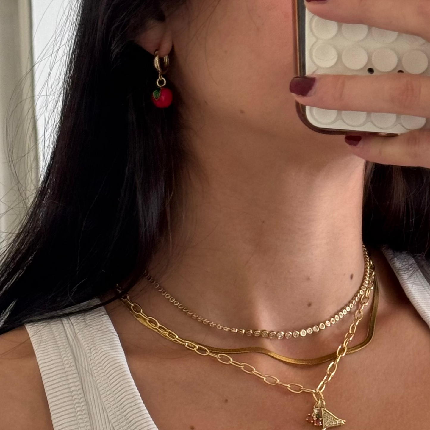 Charm Hoops