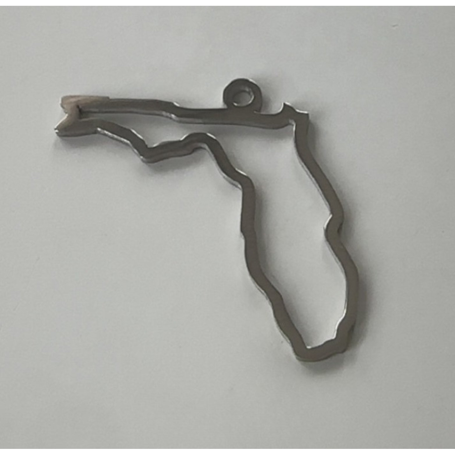 silver Florida charm